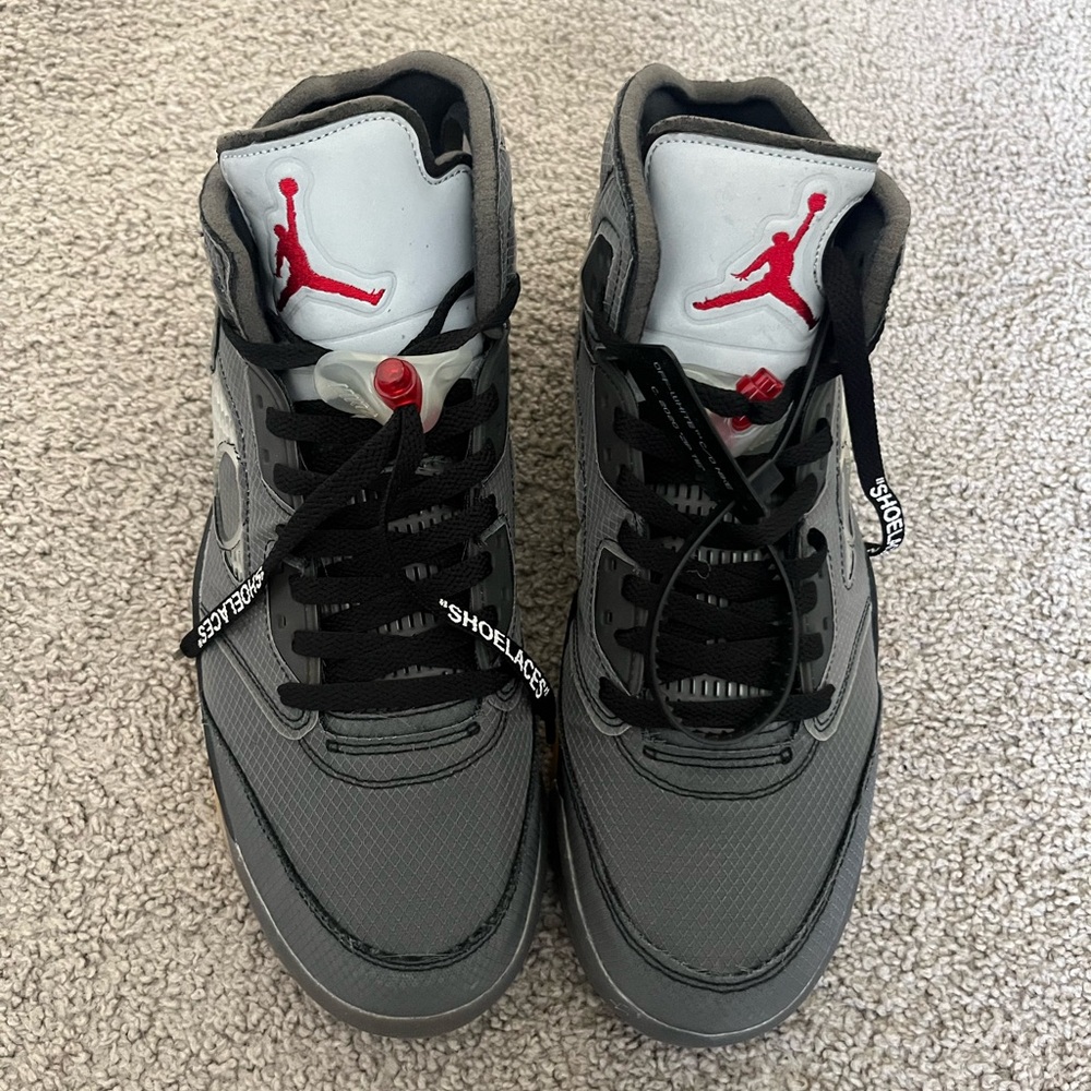 Off white Jordan 5 muslin size 11